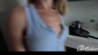 Tight 18yo Pussy Stretched by Huge Cock on IG Livestream