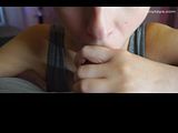 Mirror View of My Curvy Girlfriend Sucking Me Then Riding My Dick Until I Cum on Her Back